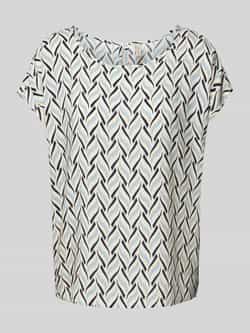 Soyaconcept Regular fit blouseshirt met ronde hals model 'PENNY'