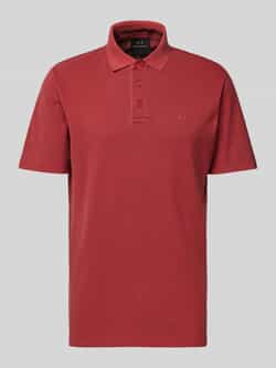 Armani Exchange Poloshirt met korte knoopsluiting