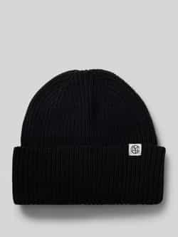 MSCH Copenhagen Beanie met logopatch model 'Galline Rachelle'