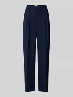 Rich & Royal Pantalon met vouw Met merkenlabel boven de tas