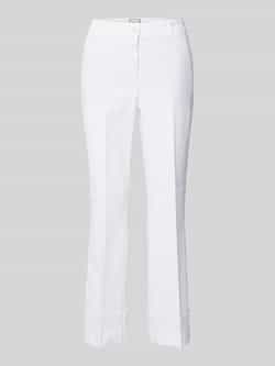 SEDUCTIVE Flared cut broek met persplooien model 'MINESSE'