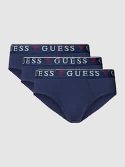 Guess Slip met elastische band in een set van 3 stuks model 'BRIAN HERO'