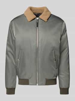 MCNEAL Regular fit jack met platte kraag