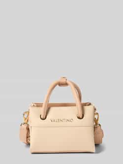 Valentino by Mario Valentino Beige Handtas met Meerdere Compartimenten en Verstelbare Banden Beige Dames