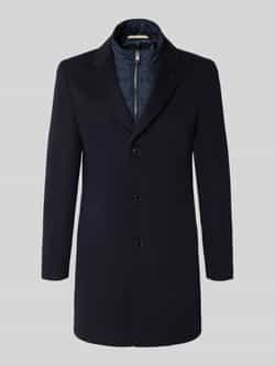 Boss Slim fit lange jas van wolmix model 'HYDE'