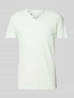 JACK & JONES ESSENTIALS regular fit T-shirt JJESPLIT lichtblauw