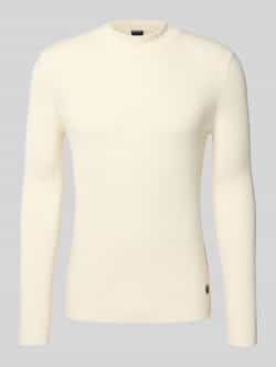 JOOP! COLLECTION Gebreide pullover met ribboorden model 'Donteo'