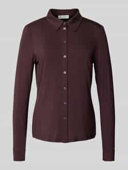 Marc O'Polo Regular fit blouse met lange mouwen van viscosemix