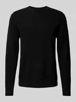 Selected Homme Gebreide pullover met structuurmotief model 'ROSS'