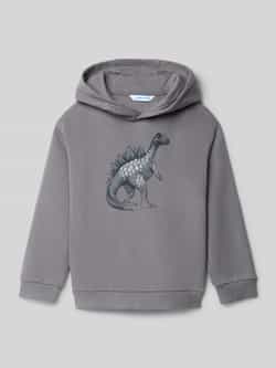 Mayoral Regular fit hoodie met motiefprint