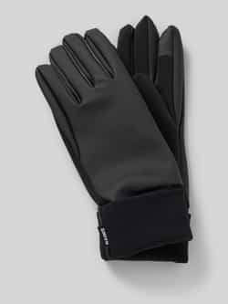 Rains Handschoenen met labeldetail