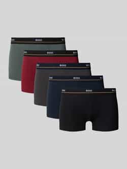 Boss Regular fit boxershort van katoenmix in een set van 5 stuks