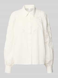 YAS Relaxed fit blouse met borduursel model 'ZIMIA'