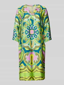 Smith and Soul Knielange jurk met ornamentdessin