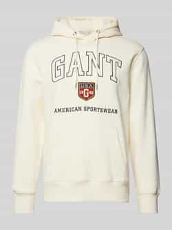 Gant Hoodie met labelprint