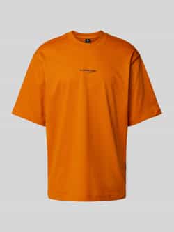 G-Star RAW Center Chest Boxy T-Shirt Oranje Heren