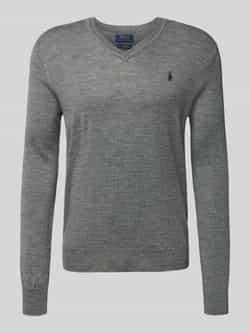 Polo Ralph Lauren Gebreide pullover van wol met V-hals