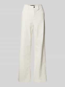 Gardeur Wide leg corduroy broek met achterzakken model 'Feliza'