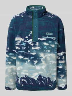 Columbia Fleece Jack HELVETIA II PRINTED HALF SNAP FLEECE