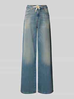 MOS MOSH Loose fit jeans met tunnelkoord model 'Milo'