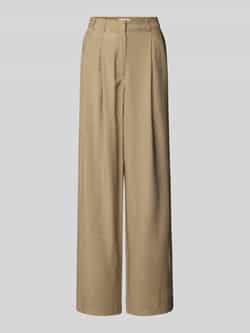 LeGer by Lena Gercke Wide leg stoffen broek met bandplooien model 'Draco'