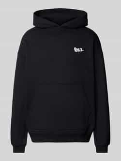 Balr. Hoodie met labelstitching model 'Game of the Gods Graffiti'