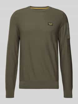 PME LEGEND Heren Truien & Vesten R-neck American Classic Buckley Knit Groen