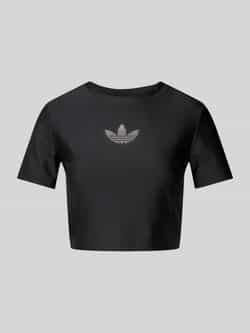 adidas Originals Kort T-shirt met strass-steentjes