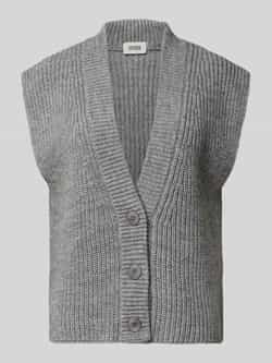 Drykorn Mouwloos vest met wol model 'PIGES'