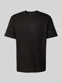 BOSS Green T-shirt met labelprint