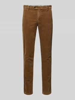 Mmx Slim fit corduroy broek met achterzakken model 'Lupus'