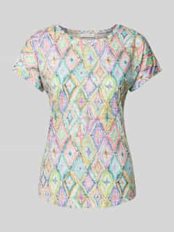 Christian Berg Woman T-shirt met all-over motief