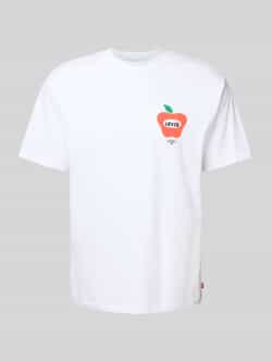 Levi's T-shirt met motief- en labelprint