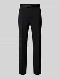 Boss Regular fit pantalon van scheerwolmix model 'LEON'