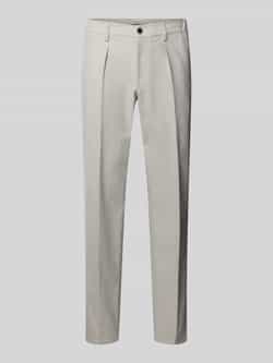 Profuomo Relaxed fit broek met persplooien