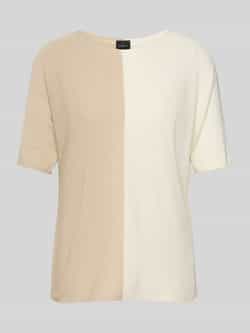 S.Oliver BLACK LABEL Relaxed fit gebreid shirt van pure viscose