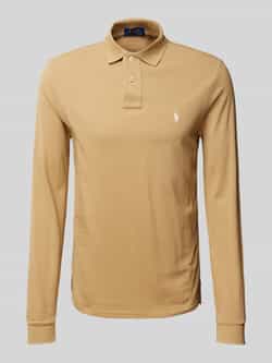 Polo Ralph Lauren Polo Shirt Lange Mouw POLO COUPE DROITE EN COTON BASIC MESH