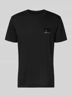 Armani Exchange Regular fit T-shirt met logostitching