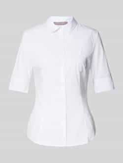 Christian Berg Woman Selection Overhemdblouse met blinde knoopsluiting