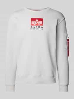 Alpha Industries Sweatshirt Satin Logo Sweater