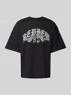 REVIEW T-shirt met labelprint