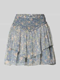 Pepe Jeans Uitlopend chiffon rok met all-over bloemenmotief model 'LULA SKIRT'