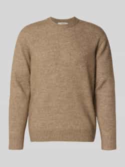 Selected Homme Relaxed fit gebreide pullover met wol model 'RAI BRUSHED'