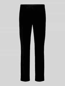 HUGO Tapered fit pantalon met bandplooien model 'Getlin'