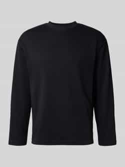 Selected Homme Loose fit shirt met lange mouwen van katoenmix model 'LOOSEOSCAR'