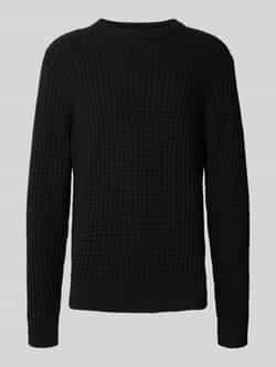 Selected Homme Regular fit gebreide pullover van puur biologisch katoen model 'TOM'