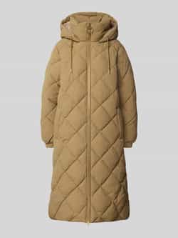 Barbour Regular fit gewatteerde lange jas in kreuklook model 'KIRKTON'