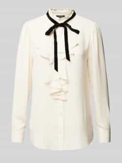 Lauren Ralph Lauren Regular fit blouse met volants model 'FRAZINE'