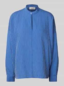 Marc O'Polo Comfort fit blouse met druppelvormige hals