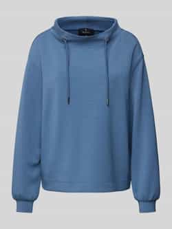 Monari Sweatshirt met tunnelkoord